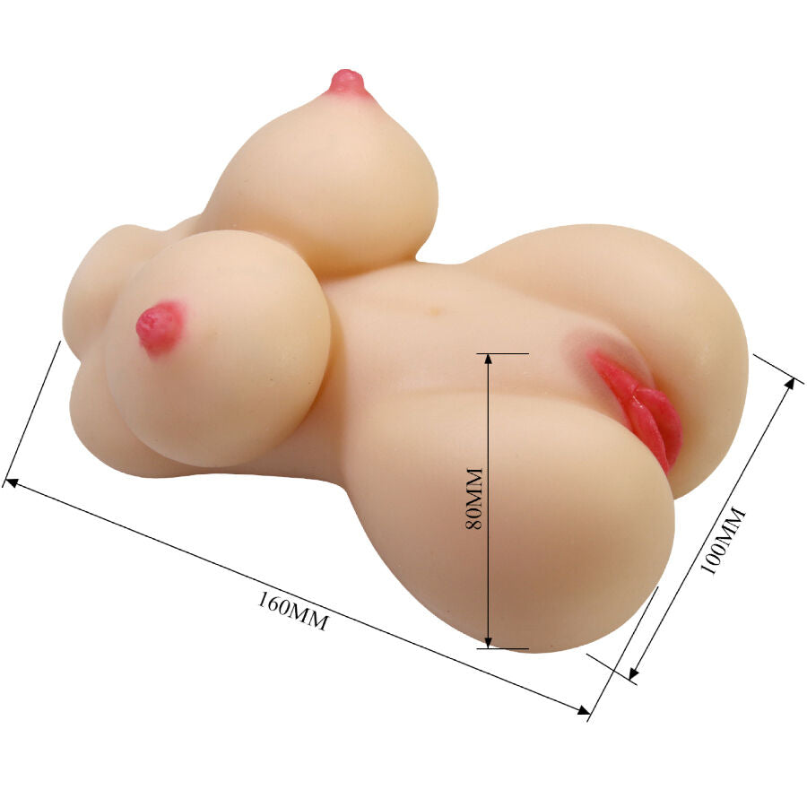 CRAZY BULL HERTA MINI TORSO VAGINA FEMININA REALISTA 497 G