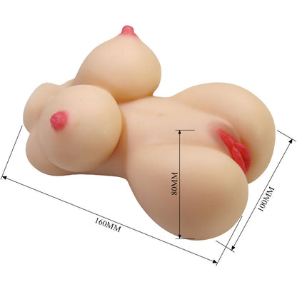 CRAZY BULL HERTA MINI TORSO VAGINA FEMININA REALISTA 497 G