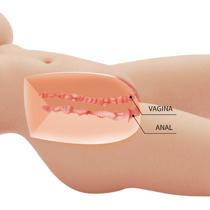 CRAZY BULL TIFFANY TORSO FEMININO REALISTA VAGINA E ANAL 55 KG