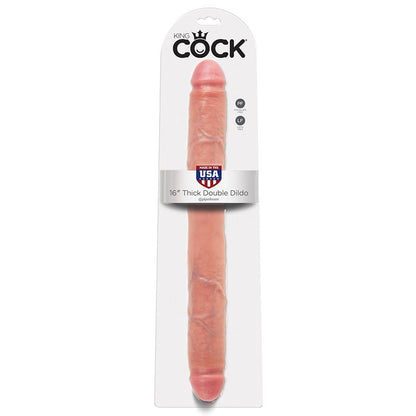 KING COCK THICK DOUBLE DILDO CARNE 406 CM