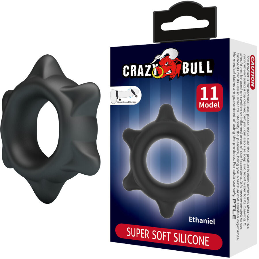 CRAZY BULL ANEL DE SILICONE ETHANIEL MODELO 11