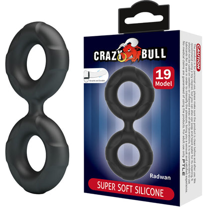 CRAZY BULL ANEL DUPLO DE SILICONE RADWAN MODELO 19