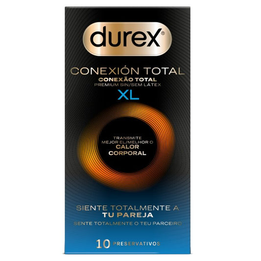 DUREX TOTAL CONNECTION XL ULTRA FINE PLUS SEM LaTEX 10 UNIDADES