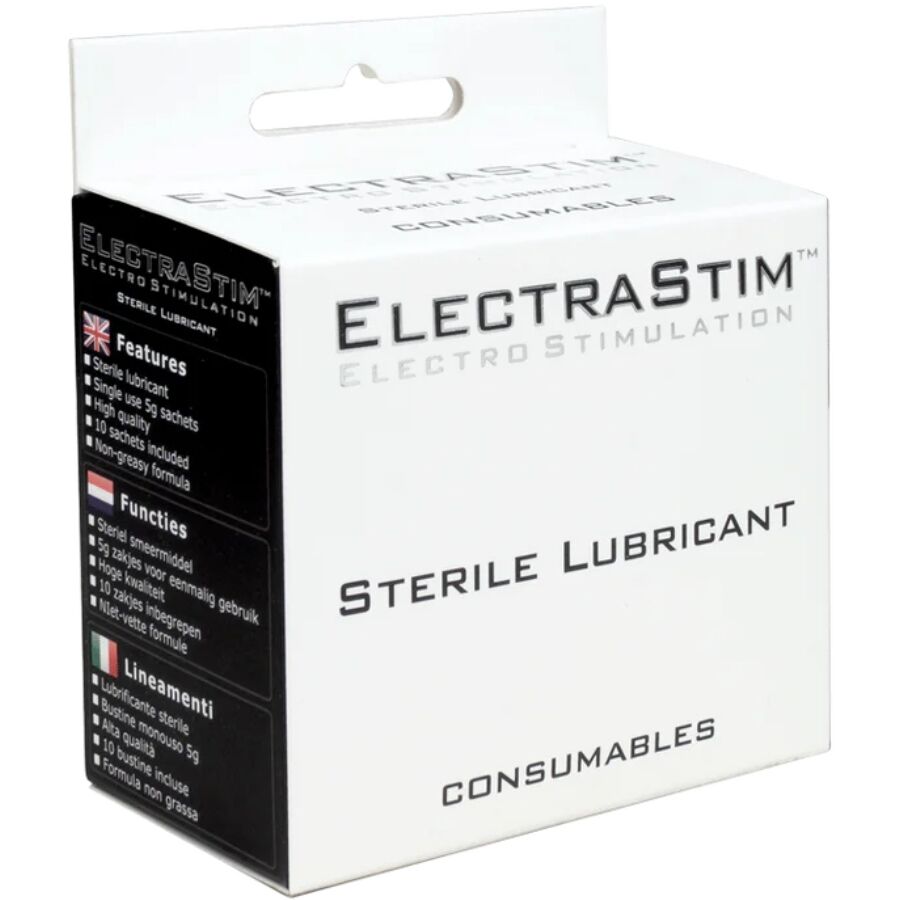 ELECTRASTIM LUBRIFICANTE ESTeRIL 10 UNIDADES
