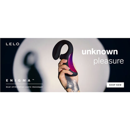 LELO ENIGMA ESTIMULAO DE DUPLA SUCO DEEP ROSE MASSAGER