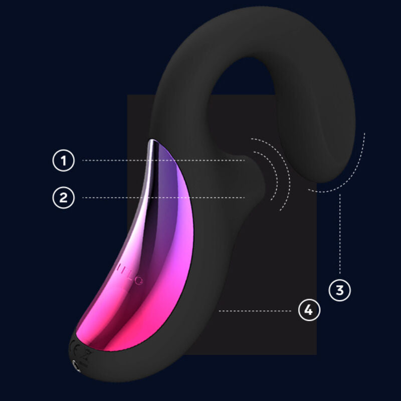 LELO ENIGMA CRUISE DUPLO ESTIMULAO SONIC MASSAGER PRETO