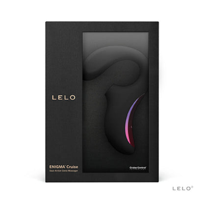 LELO ENIGMA CRUISE DUPLO ESTIMULAO SONIC MASSAGER PRETO