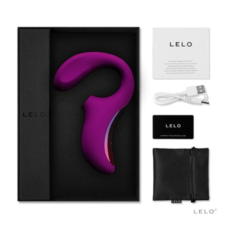LELO ENIGMA CRUISE ESTIMULAO DUPLA SONIC MASSAGER DEEP ROSE