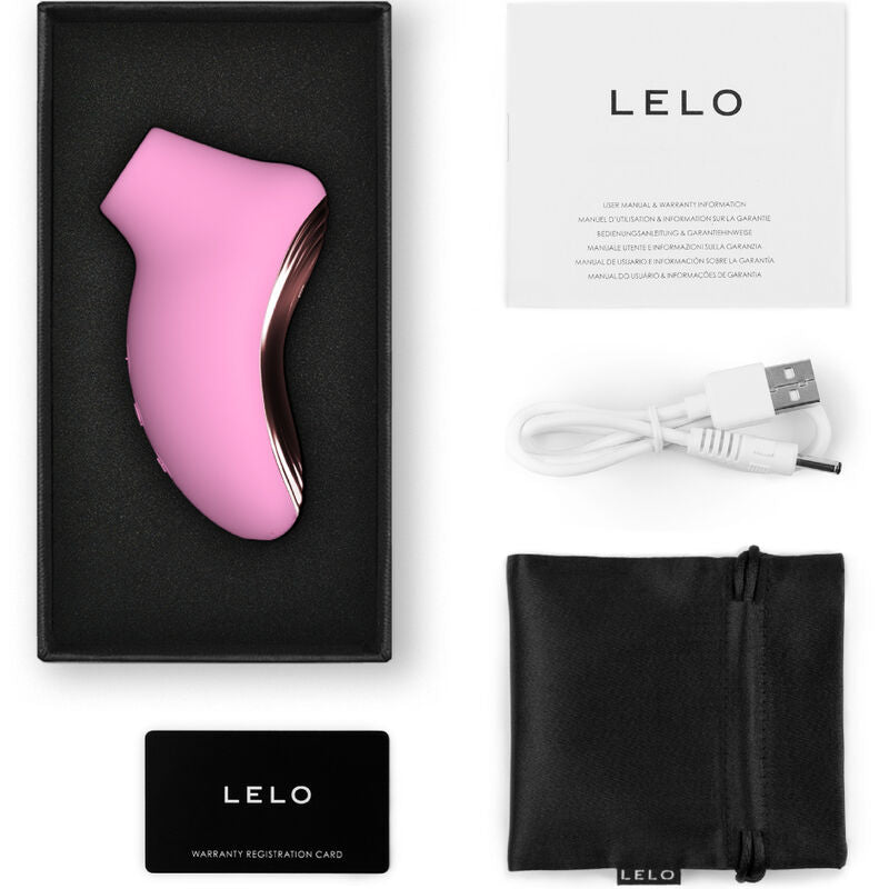 LELO SONA 2 TRAVEL SONIC CLITORIS MASSAGER ROSA