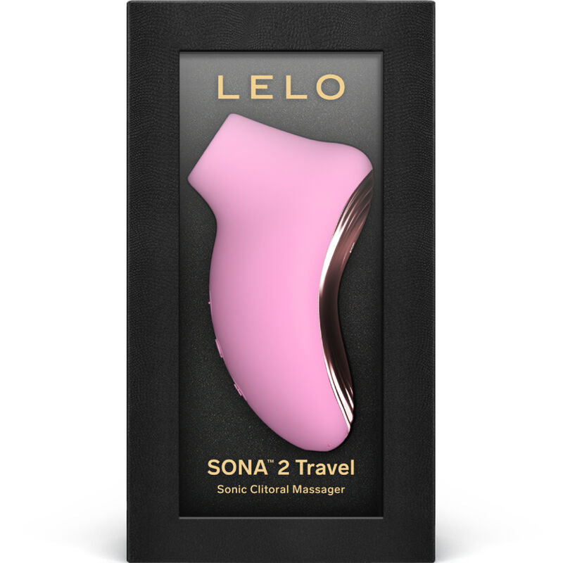 LELO SONA 2 TRAVEL SONIC CLITORIS MASSAGER ROSA
