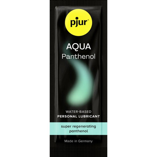 PJUR LUBRIFICANTE a BASE DE aGUA AQUA PANTHENOL 2 ML