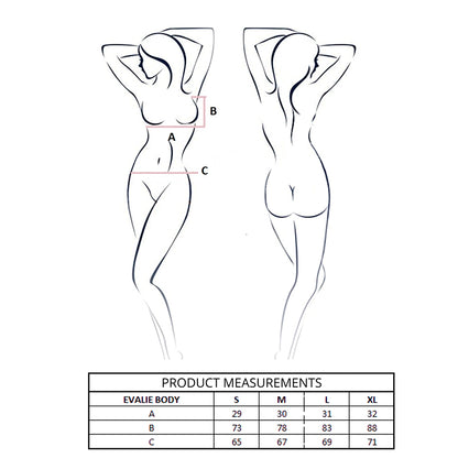 PASSION EVALIE BODY BRANCO L XL