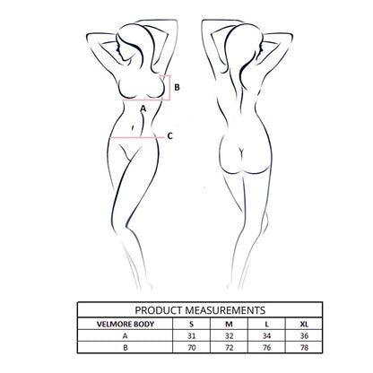 PASSION VELMORE BODY AZUL L XL