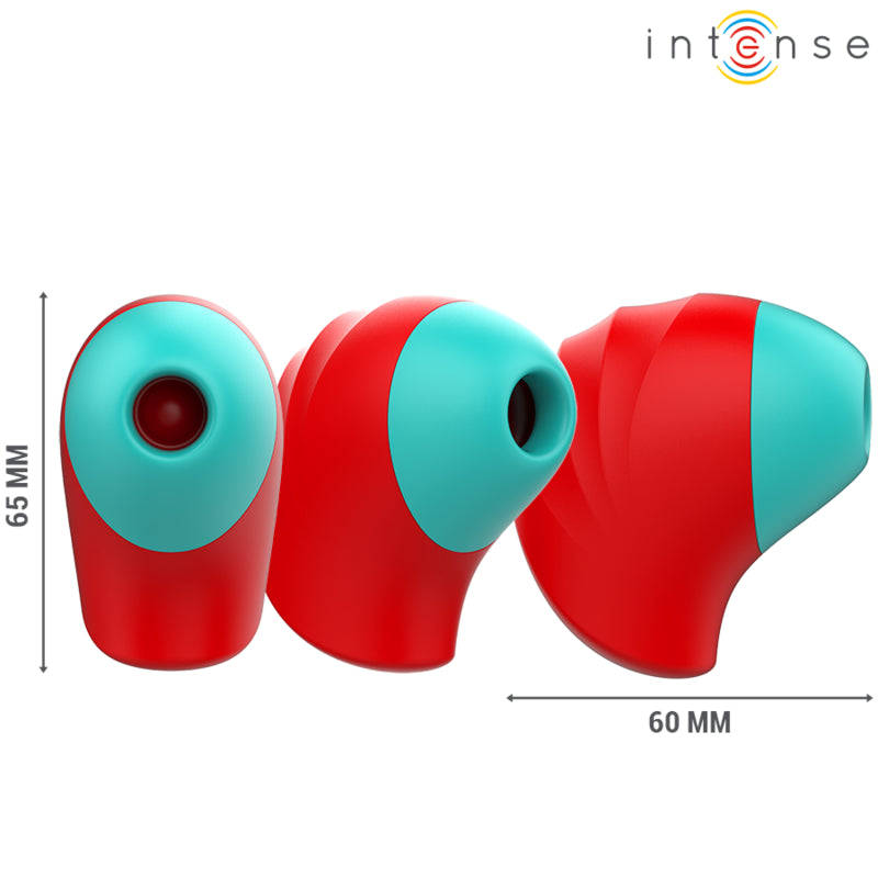 INTENSE DONNIE ESTIMULADOR DE CLIToRIS VERMELHO VERDE