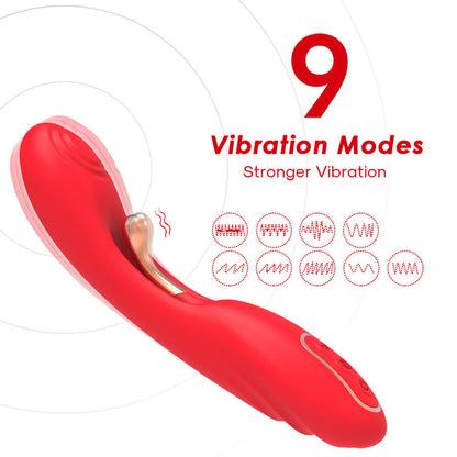 ARMONY VIBRADOR COM LiNGUA OSCILANTE VERMELHO