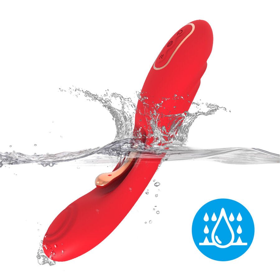 ARMONY VIBRADOR COM LiNGUA OSCILANTE VERMELHO
