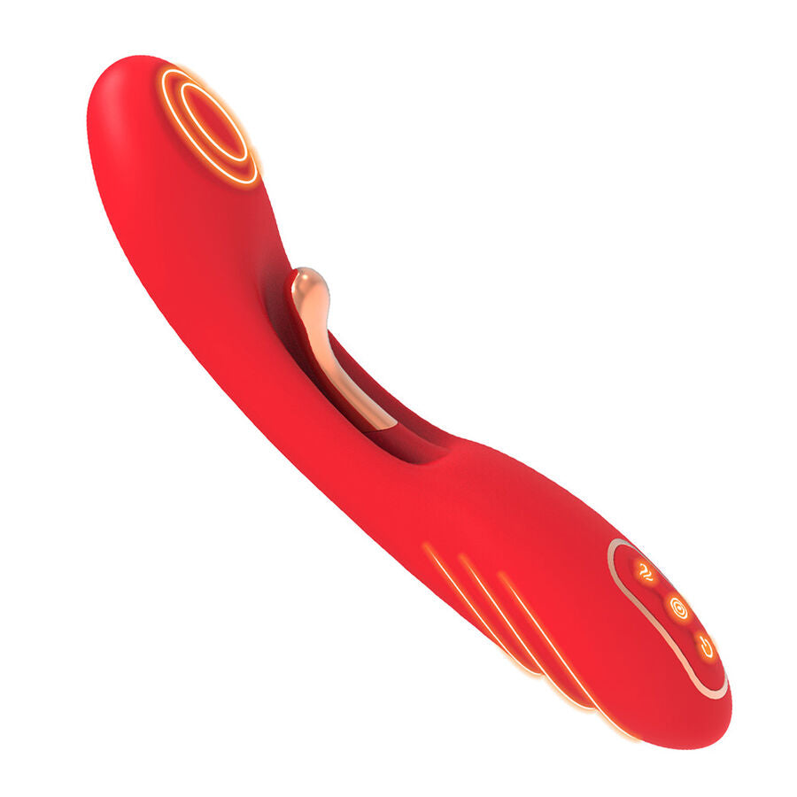 ARMONY VIBRADOR COM LiNGUA OSCILANTE VERMELHO
