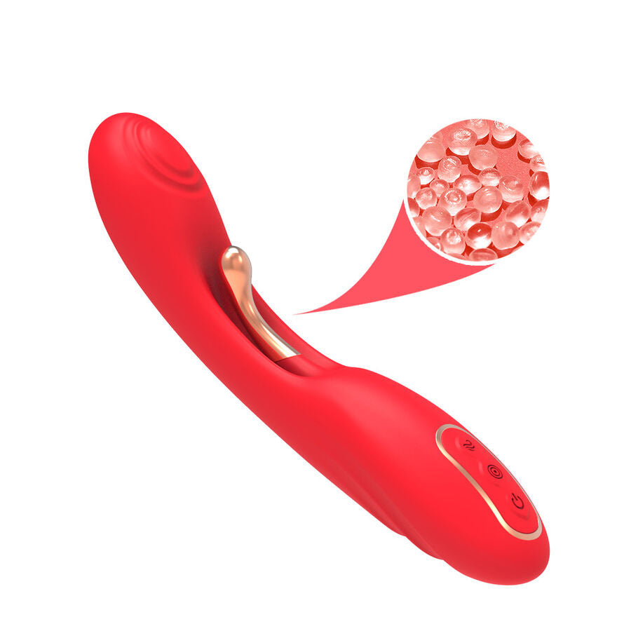 ARMONY VIBRADOR COM LiNGUA OSCILANTE VERMELHO