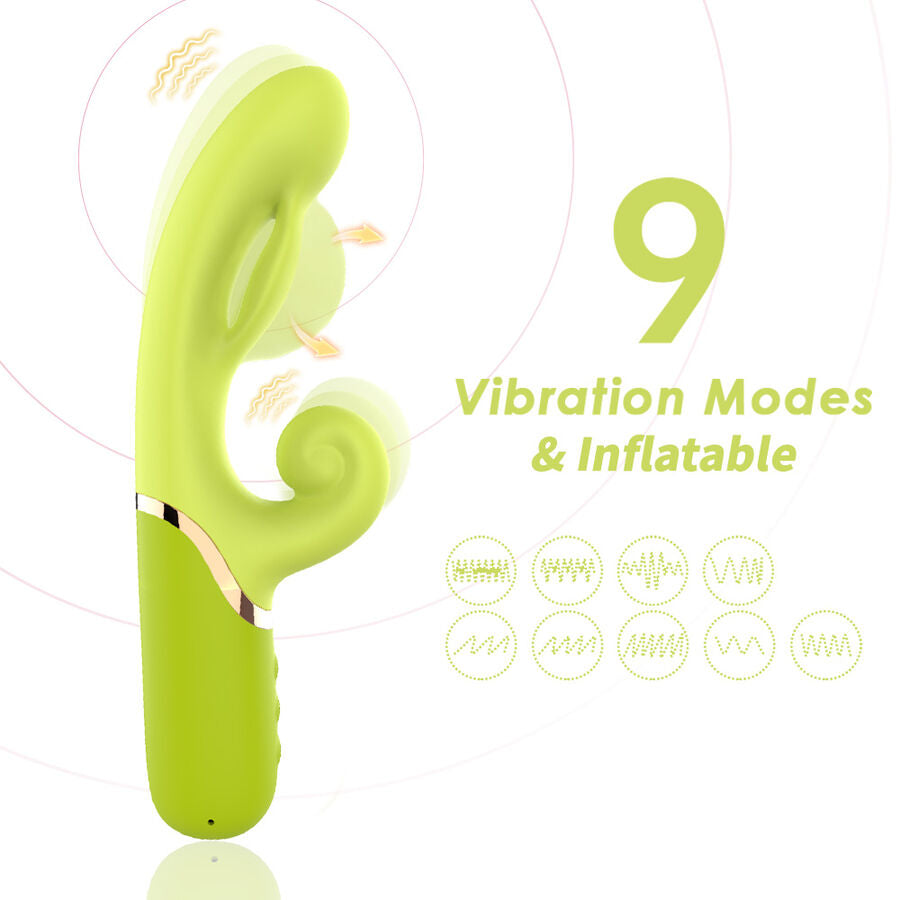 ARMONY INFLABE POINT A PARA ESTIMULADOR VIBRADOR VERDE
