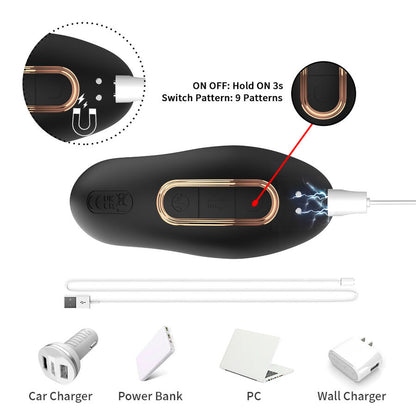 ARMONY VIBRADOR ANAL DE PRoSTATA CONTROLE REMOTO PRETO