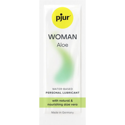 PJUR WOMAN ALOE LUBRIFICANTE BASE DE GUA 2 ML