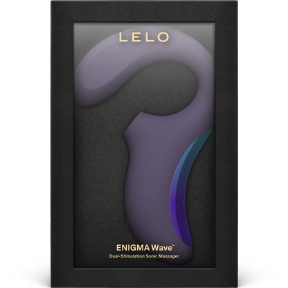 LELO ENIGMA WAVE MASSAGEADOR DE TRIPLA VIBRAyaO CYBER ROXO