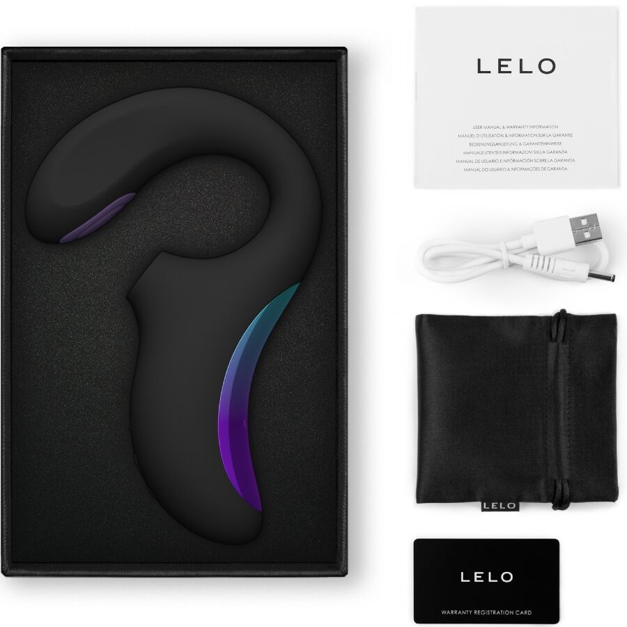 LELO ENIGMA DUPLO VIBRADOR SoNICO PONTO G PRETO