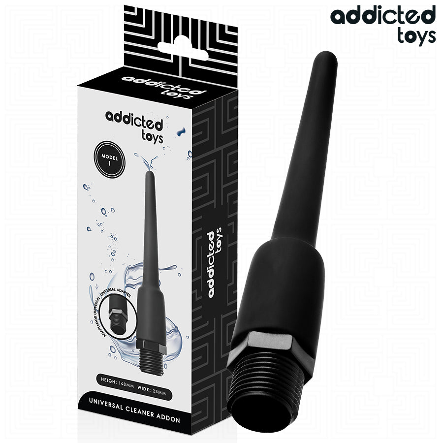 ADDICTED TOYS LIMPADOR ANAL COM ADAPTADOR UNIVERSAL MODELO 1