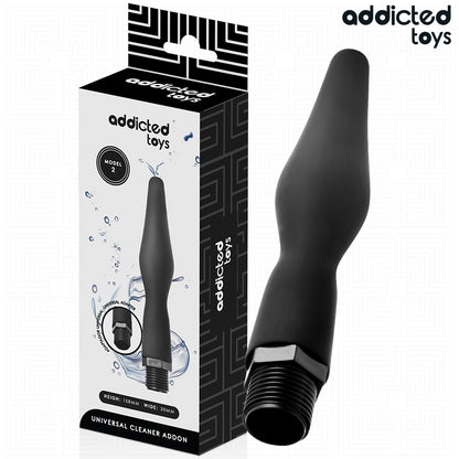 ADDICTED TOYS LIMPADOR ANAL COM ADAPTADOR UNIVERSAL MODELO 2
