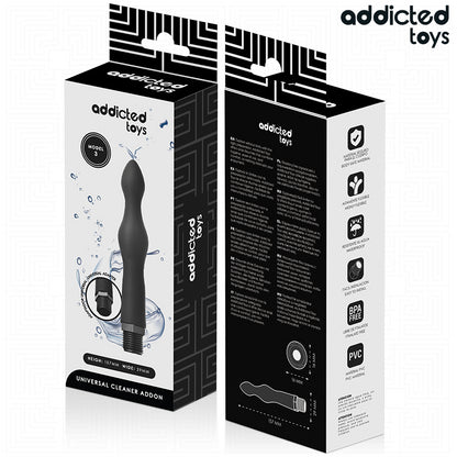 ADDICTED TOYS LIMPADOR ANAL COM ADAPTADOR UNIVERSAL MODELO 3