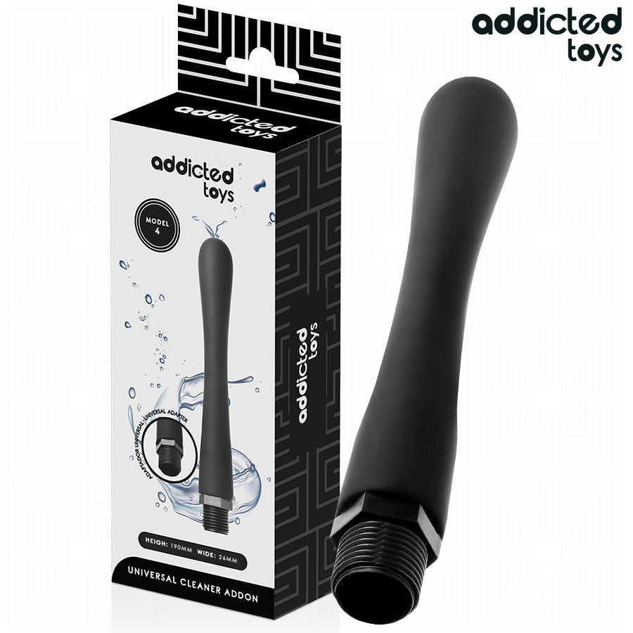 ADDICTED TOYS LIMPADOR ANAL COM ADAPTADOR UNIVERSAL MODELO 4