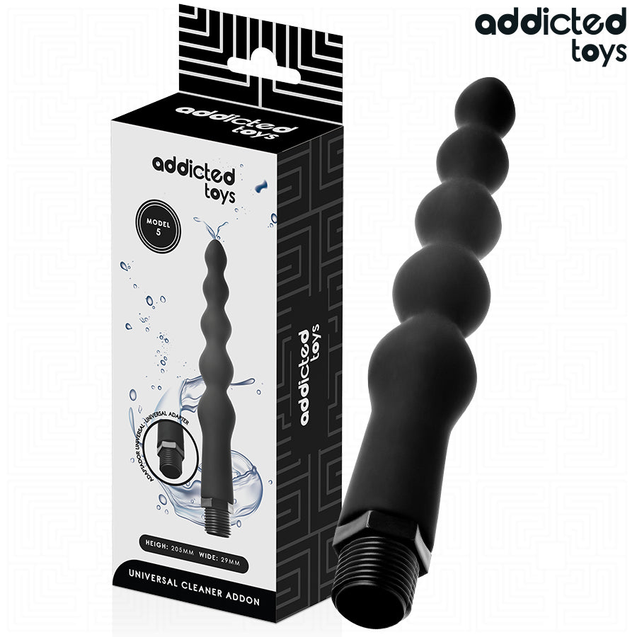 ADDICTED TOYS LIMPADOR ANAL COM ADAPTADOR UNIVERSAL MODELO 5