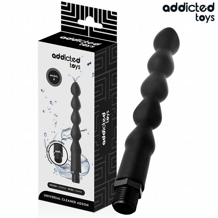 ADDICTED TOYS LIMPADOR ANAL COM ADAPTADOR UNIVERSAL MODELO 6