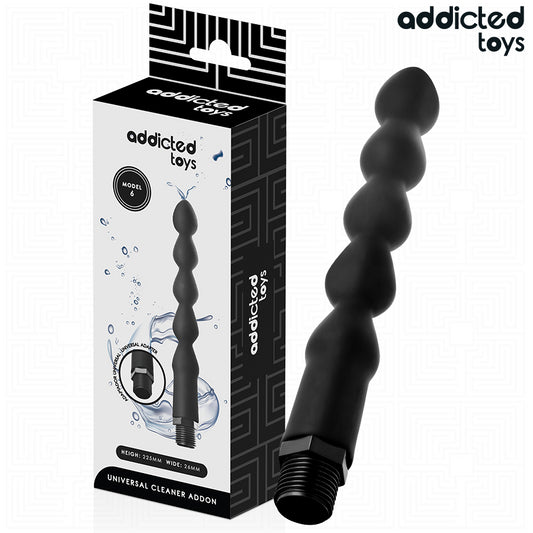 ADDICTED TOYS LIMPADOR ANAL COM ADAPTADOR UNIVERSAL MODELO 6