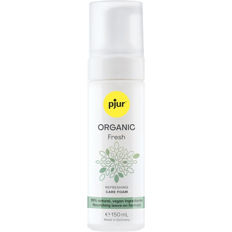 PJUR ESPUMA REFRESCANTE ORGaNICA FRESCANTE VEGANO SEM ENXaGUE 150 ML