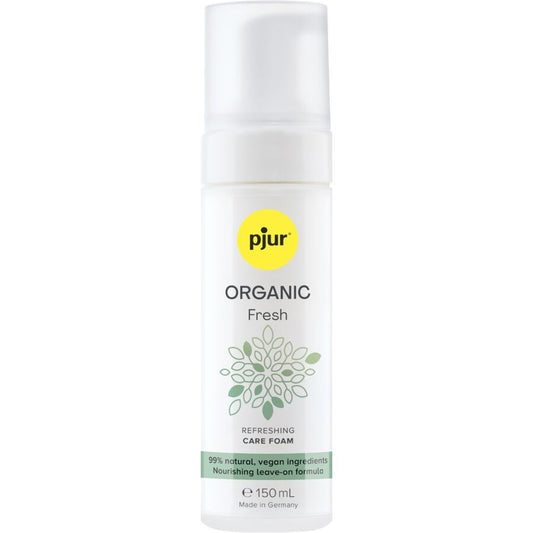 PJUR ESPUMA REFRESCANTE ORGaNICA FRESCANTE VEGANO SEM ENXaGUE 150 ML
