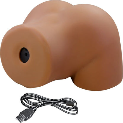 CRAZY BULL GERIANN VIBRADOR DE BULL FEMININO REALISTA E SUCyaO COM SOM 55 KG