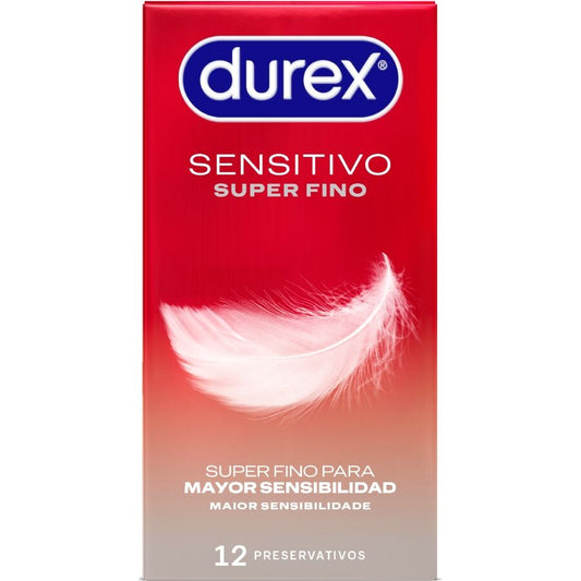DUREX SUPER THIN SENSiVEL 12 UNIDADES