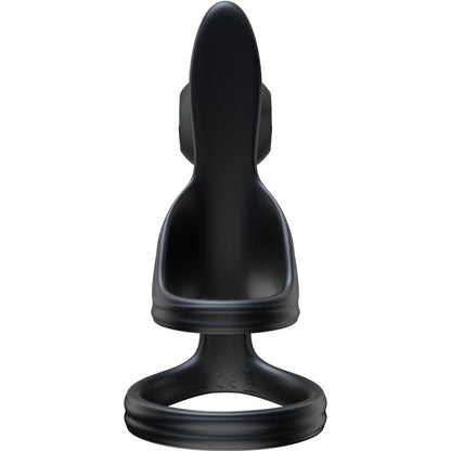 SNAIL VIBE JOVI COUPLES RING CONTROLE REMOTO PRETO