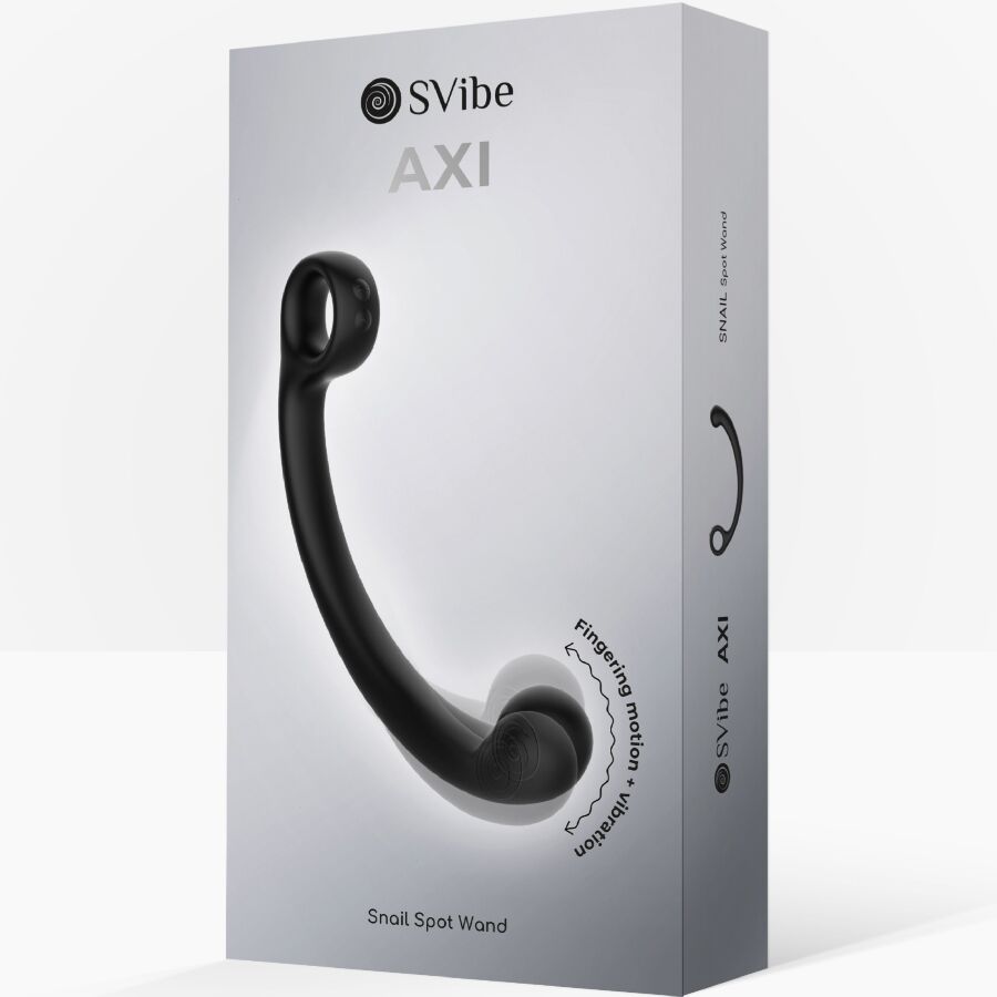 SNAIL VIBE AXI VIBRADOR DE MASSAGEM PRETO