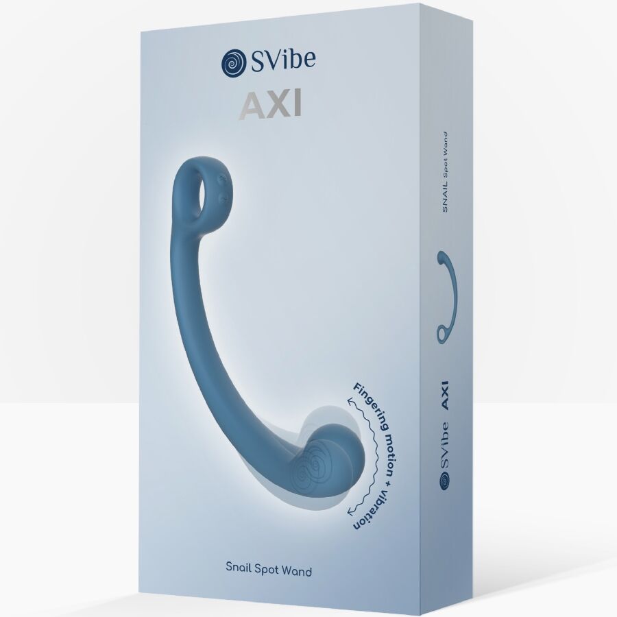 SNAIL VIBE AXI VIBRADOR DE MASSAGEM AZUL