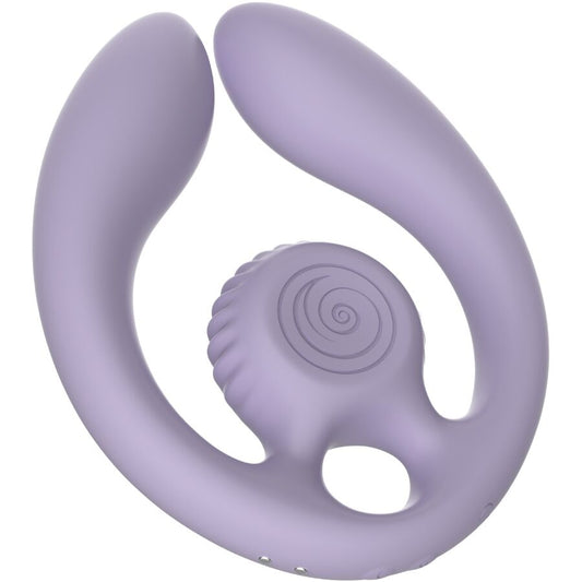 SNAIL VIBE GIZI DUO ESTIMULADOR DE CASAIS COM CONTROLE REMOTO LILACS