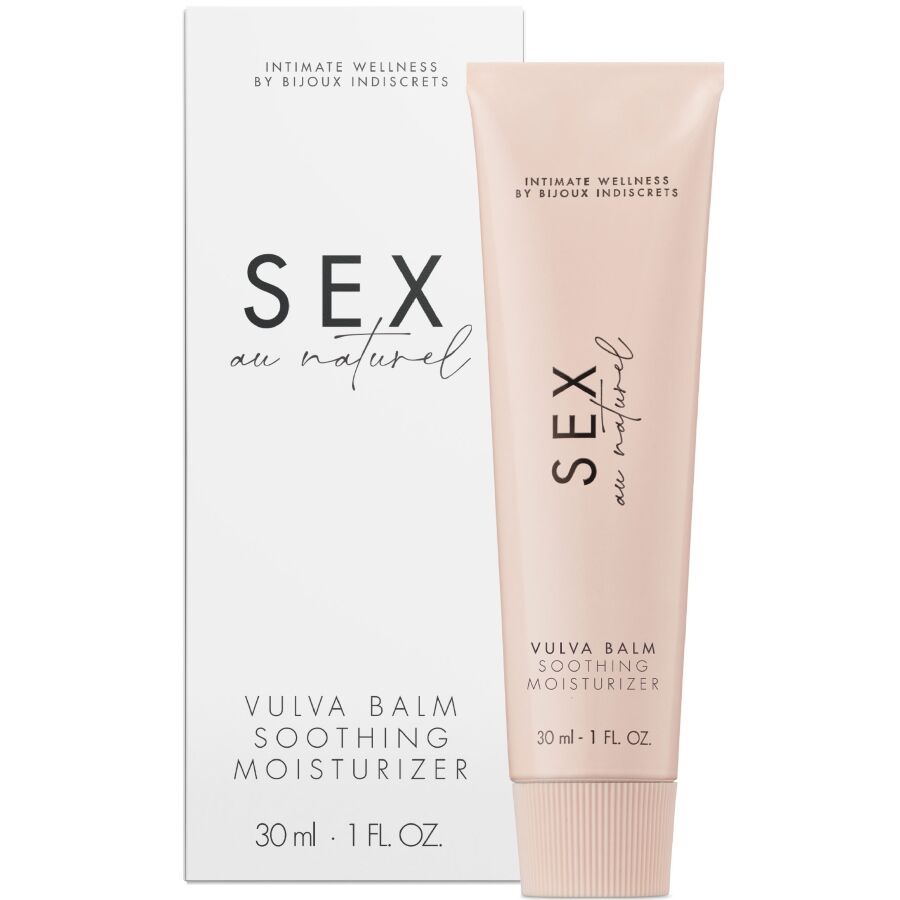 BIJOUX INDISCRETS SEX AU NATUREL VULVA BALM HIDRATANTE CALMANTE 30 ML