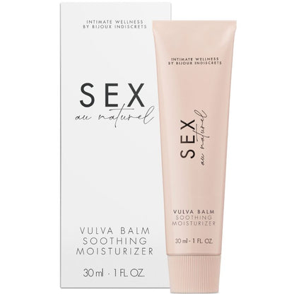 BIJOUX INDISCRETS SEX AU NATUREL VULVA BALM HIDRATANTE CALMANTE 30 ML