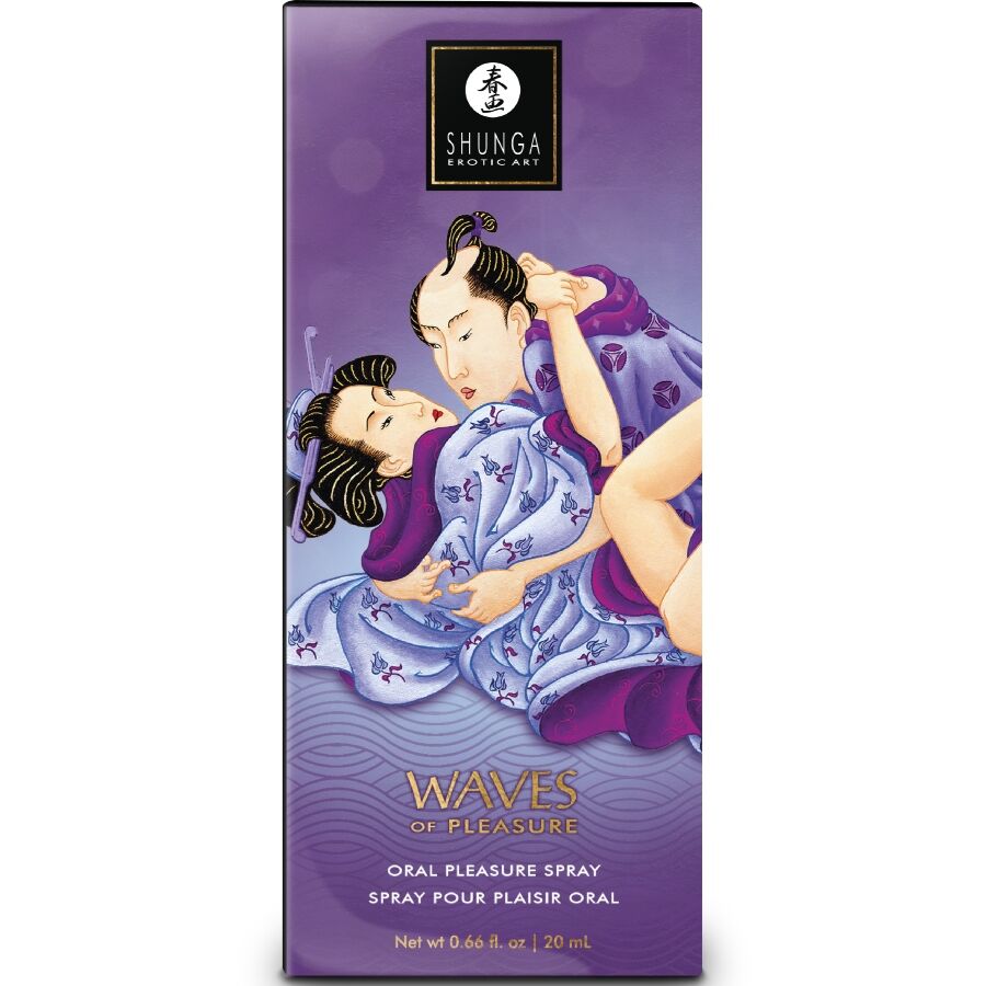 SHUNGA SPRAY ORAL SEDUTOR DE PRAZER COM SABORES DE FRUTAS EXoTICAS 20 ML