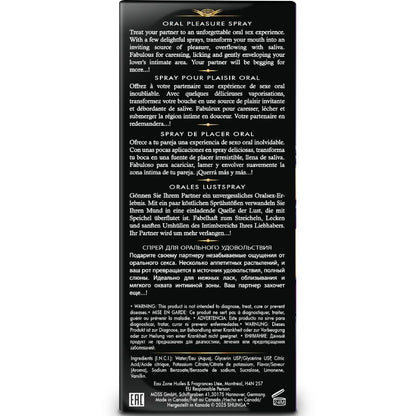 SHUNGA SPRAY ORAL SEDUTOR DE PRAZER COM SABORES DE FRUTAS EXoTICAS 20 ML