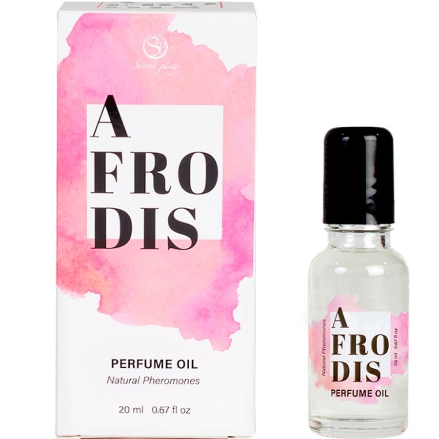 SECRETPLAY AFRODIS PERFUME EM oLEO COM FEROMoNIOS PARA MULHERES 20 ML