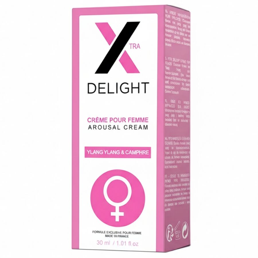 RUF CREME DE EXCITAO X DELIGHT PARA O CLIToRIS