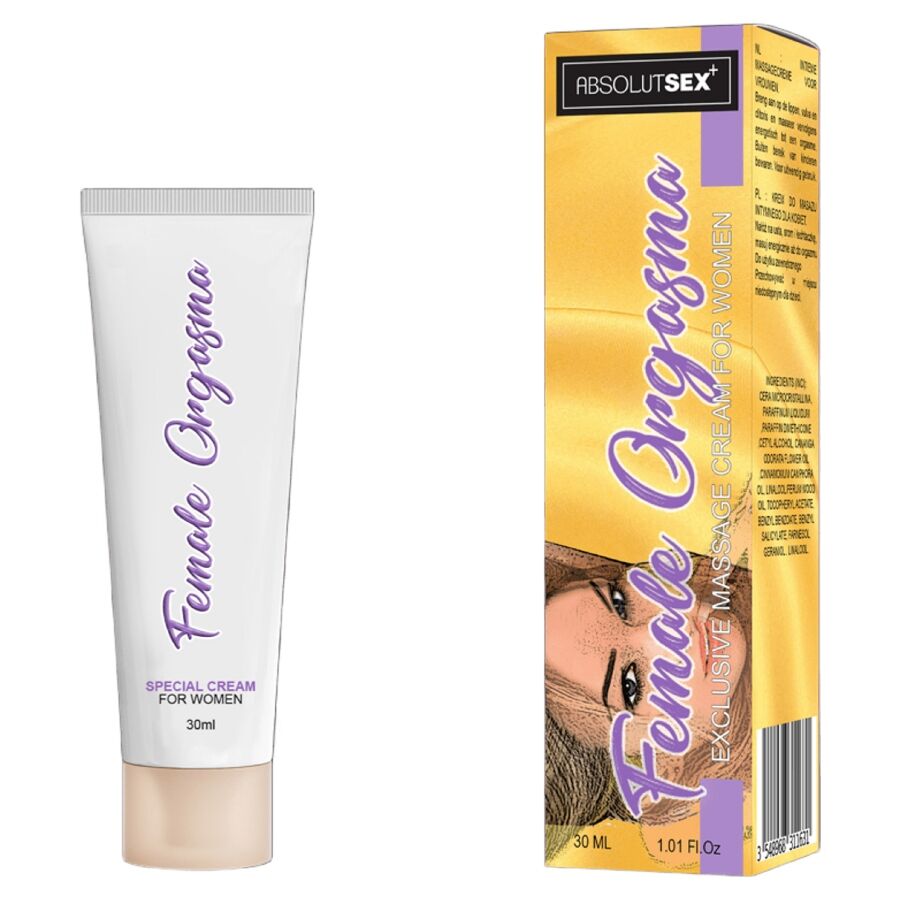 RUF CREME ESTIMULANTE DE ORGASMO FEMININO PARA ELA 30 ML