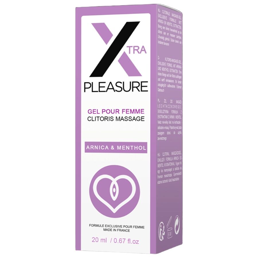 RUF X PLEASURE GEL DE MASSAGEM PARA CLIToRIS 20 ML